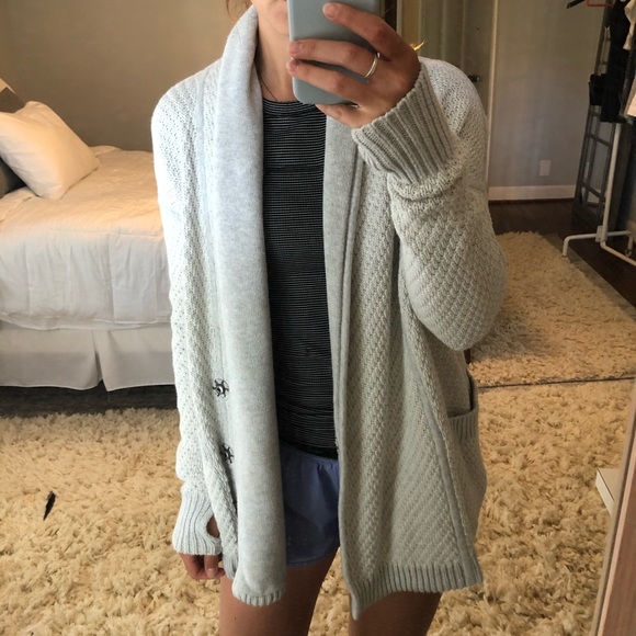 Lululemon Post Practice Cardigan - Picture 8 of 13